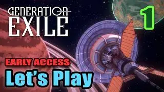 Starship Survival Colony Sim - Strategy Turn Based - Generation Exile - Full Gameplay (Early Access)