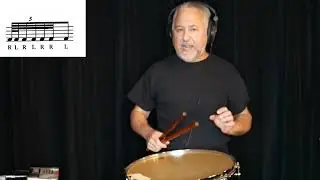 Solo #1 from Nine French American Rudimental Solos Vol. 1 by Joseph Tompkins