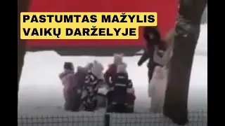 Klaipėdos vaikų darželyje - darbuotojos pastumtas vaikas