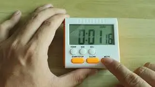 Tgadget How to Setting Timer Function Kitchen Magnetic Digital Kitchen Timer