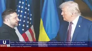 Today Headlines:Opposition questions govt's intent behind joining Trump's Board of Peace