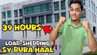 Load-shedding 39hours bura haal hogaya 