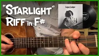 Dissonant... but sounds good! A quick warm-up riff in F#.