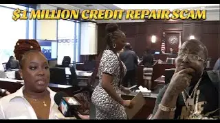 Black woman steals $1.2 MILLION from clients using credit repair & airbnb investment scam in Florida