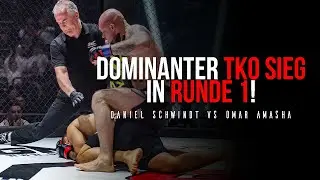 DOMINANTER TKO Sieg in Runde 1 🔥 I Daniel Schwindt vs Omar Amasha #GMC29
