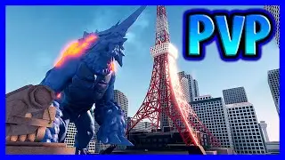 PVP GAMEPLAY IN TOKYO REMODEL! - Roblox Kaiju Universe
