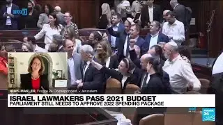 Israel lawmakers pass first state budget in 3 years &bull; FRANCE 24 English