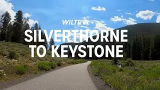Bike Ride from Silverthorne to Keystone, Colorado (10 mi, 700 ft Gain)