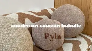 Coudre un coussin bulle TUTO en 15 minutes