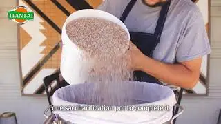 What does saccharification mean when producing beer? #beerbrewing #breweryequipment
