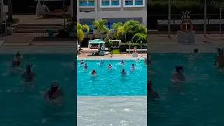 Aqua cycling full body workout