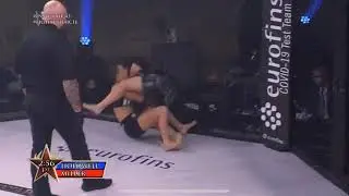 nasty arm bar from Juliana Miller invicta FC