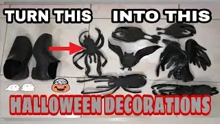 3 EASY DESIGN AND CREATIVE ARTS FROM OLD SHOES | How to recycle old shoes | Halloween Decorations