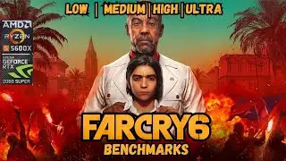Ryzen 5 5600x + Rtx2060S |Far Cry 6 Benchmark All Setting | AmirGamingYT