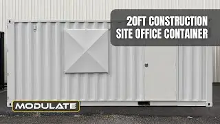 Standard 20ft Office Shipping Container - Perfect for Any Construction Site