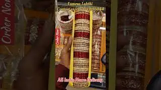 packing customized name bangles for gurgaon 📦 | 100% safe delivery by famous lahthi #wedding #yt
