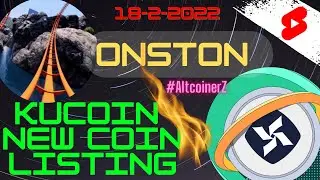 🔥 ONSTON Gets Listed on KuCoin! 🚀 What is ONSTON? 💥  ONSTON new coin listing on Kucoin exchange!  💡