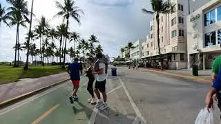 4k Sunday Walk in Miami South Beach &ndash; Sunny Stroll Along the Ocean | Street Life 2026