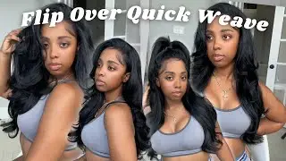 How To: Flip Over Method Quick Weave | How To Reuse Old Bundles