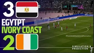 EGYTPTE - COTE D'IVOIRE LIVE  🔴🇪🇬🇨🇮 / Coupe d'Afrique des Nations 2026 / 1/4 DE FINALE / CAN 2025