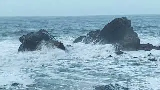 PLAYA DE SALINAS. ASTURIAS.