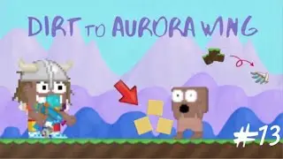 MAKE ART WALL TREE !!! DIRT TO AURORA WING #13 |GROWTOPIA