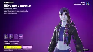 НАБОР &laquo;ТЁМНЫЙ РУБИН&raquo; ВОЗВРАЩАЕТСЯ! 4 октября 2025 г. Fortnite ItemShop | Глава 6, Сезон 4