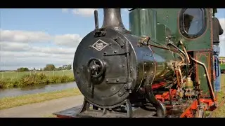 Stoomtrein Katwijk Leiden Zuid Holland | Stoomtreinen 4K Ultra HD