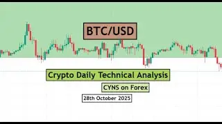 BTCUSD Analysis Today | Crypto Daily Technical Analysis for 28th October 2025 by CYNS on Forex