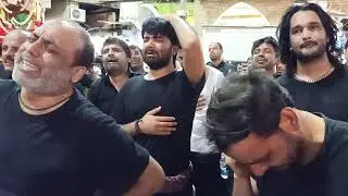 Arfaa in Karbala 2019,Last day pursa by Syed Askari Badshah infront of Imam Hussain asws Noor Mahal