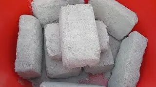 ASMR:My New Texture🥰Pure SandCement Dusty Smashing DRY+WET💦PASTE PLAY🤤@softnoisesmashingasmr