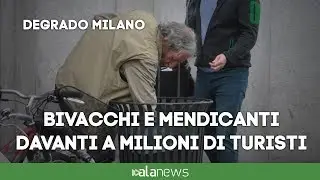 Milano, le immagini del degrado in Stazione Centrale
