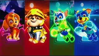 Marshall VS Paw Patrol VS Ryder VS Rubble - Tiles Hop EDM Rush8