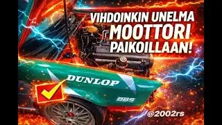 Unelma moottori vihdoinkin paikoillaan! - Audi 80 Competition quattro