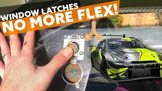 New improved Upper window latch kit supply and fit to Crazy Carbon GTR!