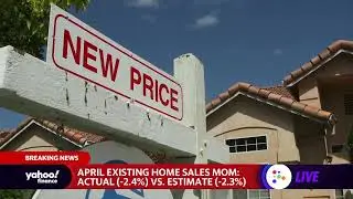 Housing: Existing home sales fall to lowest level since June 2020 as mortgage rates rise