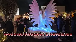 Weihnachtsmarkt in Elverdissen an der Friedenskirche am 5.12.2025