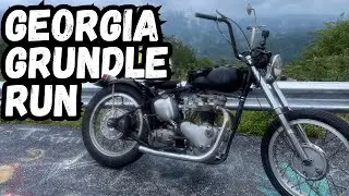 The GRUNDLE RUN! 1950 Triumph Judge!