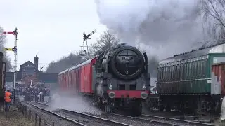 BR Standard Class 7 - 70013  - 'Oliver Cromwell' - TPO - Great Central Railway #steam #steamengine