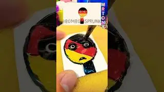 Sprunki OC Германия, этапы 1, 2, с дозатором горячего клея #sprunki #germany #hotgluedispenser #diy