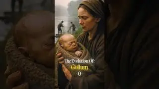 Evolution of Gollum#gollum #ring #hobbit #lordoftherings #sauron