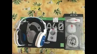 UNBOXING ASTRO A40 TR + MIX AMP PRO + MOD KIT BLEU