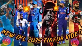 New Cricket Tik Tok Video 🔥 || 2025 Ipl Viral Cricket Tik Tok Video ☠️ || Trending