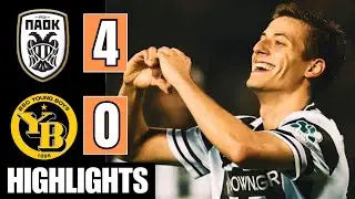 PAOK vs Young Boys 4-0 Highlights | Alessandro Bianco Goal | EUROPA LEAGUE 2025 | Gigovic Red Card