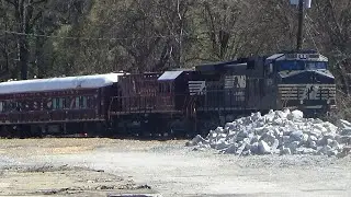 200 SUBSCRIBER SPECIAL! Railfanning Atlanta North District (ft. NS Geometry Train and Horn shows!