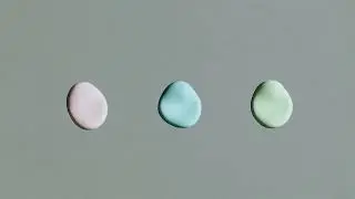 Soft Abstract Shapes | Relaxing Background Video