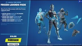 FROZEN LEGENDS PACK in Fortnite Item Shop