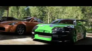 Course de drag avec ma Supra sur Forza Horizon 5 #fnafsecuritybreach #roxy
