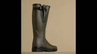Le Chameau Mens Vierzonord Neoprene Lined Boot - Vert Chameau/Black