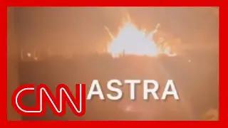 Video appears to show massive explosion as Ukraine allegedly destroys Russian warship